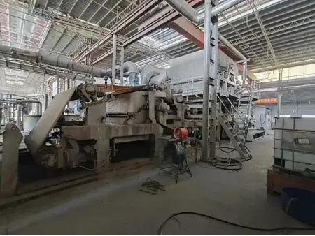 ماكينة إنتاج مناديل ورقية تيشو مستعملة