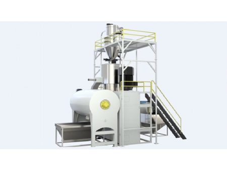 ماكينات خلط وبثق لإنتاج ألواح أرضيات SPC (أرضيات الباركيه) Mixing & Extrusion Equipment for SPC Flooring Production
