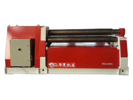 ماكينة درفة ألواح معدنية ذات 4 درافيل W12 4-roll Plate Rolling Machine