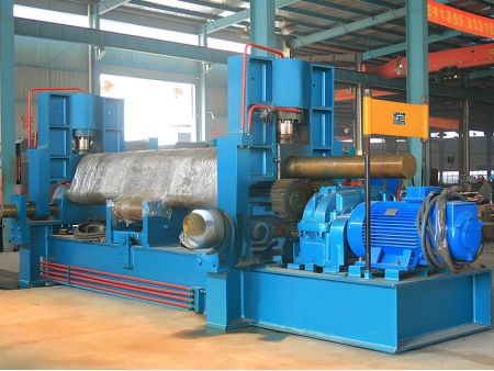 ماكينة درفة ألواح معدنية شاملة W11s Universal Plate Roll Bending Machine