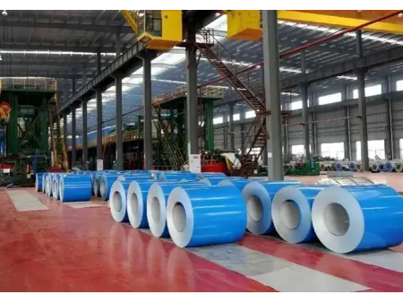 رولات وألواح الصاج المطلية (لفائف /الواح معالج بالدهان مسبقًا، لفائف وصفائح صاج الحديد) Pre-Painted Steel Sheet and Coil