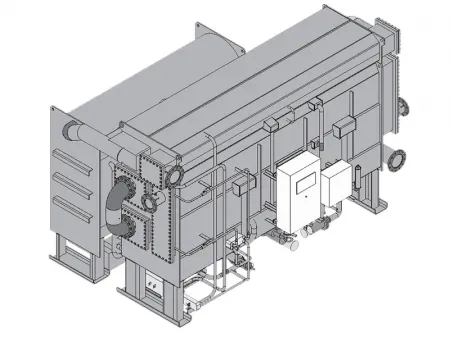 وحدة تبريد بامتصاص تعمل بالوقود المباشر HYTM  HYTM Hot Water Absorption Chiller