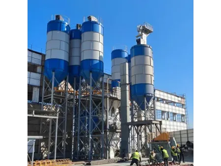 مصنع الملاط الجاهز (ملاط جاهز الخلط/ مسبق الخلط)  Ready Mix Mortar Plant