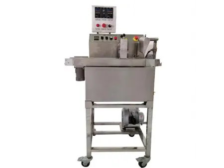 ماكينة تغطية بالشكولاتة Chocolate Enrobing Machine