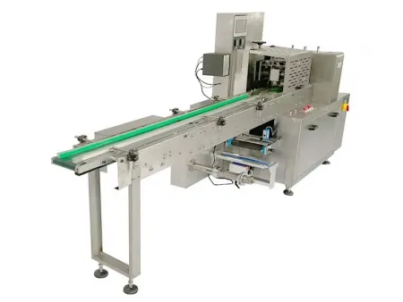 ماكينة تعبئة وتغليف أفقية (ذات بكرة سفلية) Horizontal Flow Wrapping Machine