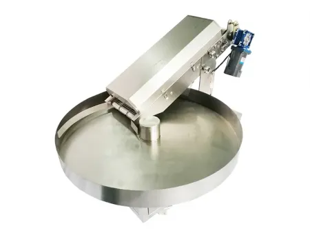 ماكينة تغطية المعجنات الدوارة الآلية Automatic Rotary Flour Coating Machine