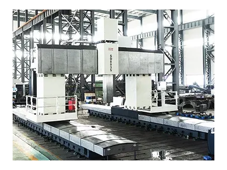 ماكينة حفر وتفريز CNC جسرية، هيكل جسري متحرك وطاولة ثابتة