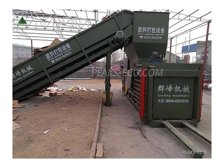 مكبس نفايات (مع الباب الهيدروليكي) Waste Baler with Hydraulic Door