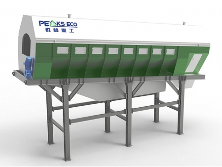 الغربال الأسطواني الدوار Rotating Trommel Screen