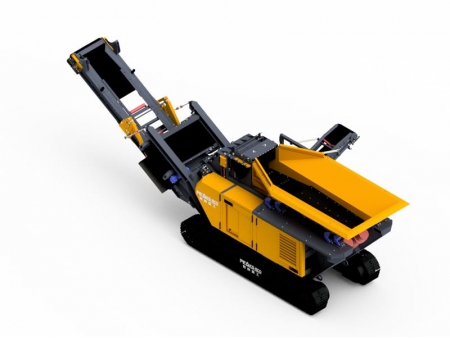 كسارة تصادمية متنقلة Mobile Impact Crusher