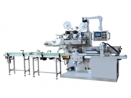 خط إنتاج مناديل مبللة (عبوة 30 إلى 120 منديل/ علبة) Fully Automatic Wet Wipes Packaging Machine