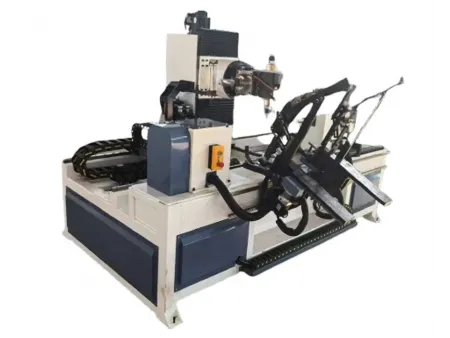 مخرطة خشب ذكية CNCذات خمسة محاور (لأعمال النجارة)، ماكينة خراطة خشب CNC (لتنفيذ عمليات التحويل، التفريز، النقش، الحفر، والقطع على الخشب الصلب بدقة عالية وكفاءة إنتاجية) 5 Axis CNC Wood Lathe مخرطة خشب ذكية CNCذات خمسة محاور (لأعمال النجارة)، ماكينة خراطة خشب CNC (لتنفيذ عمليات التحويل، التفريز، النقش، الحفر، والقطع على الخشب الصلب بدقة عالية وكفاءة إنتاجية) 5 Axis CNC Wood Lathe