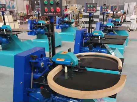 ماكينة معالجة القضبان الخشبية المربعة وتحويلها إلى دائرية Round Rod Milling Machine