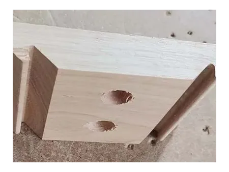 آلة تشكيل لسان منزلقة على طرفي الأعمدة الخشبية (تشكيل وصلات الدعامات الخشبية) Wood Brace Tenon Machine