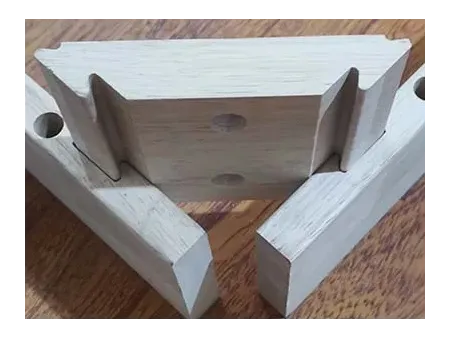 آلة تشكيل لسان منزلقة على طرفي الأعمدة الخشبية (تشكيل وصلات الدعامات الخشبية) Wood Brace Tenon Machine