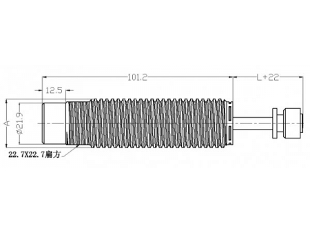 ممتص الصدمات لآلات التشكيل بالنفخ Shock Absorber