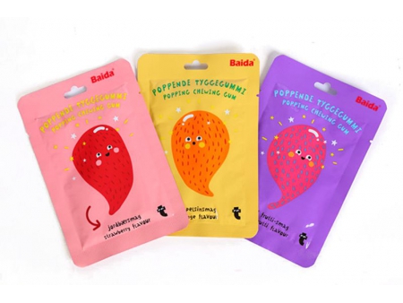 حلوى الفرقعة مع علكة الفقاعات Popping Candy   Bubble Gum