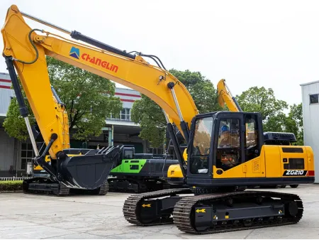 ZG210(D)  حفار مجنزر (حفار زاحف، حفار جنزير، بوكلين جنزير)