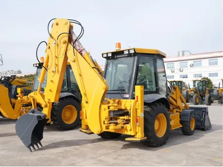 WZC20  لودر حفار (باكو لودر، جرافة مع حفار خلفي)، متعددة المهام يجمع بين قوة الحفر ودقة التحميل