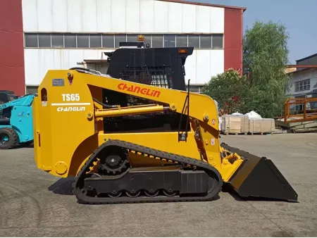 TS65/TS100  لودر انزلاقي مجنزر (مثالي للأراضي الوعرة ومواقع البناء والأعمال الثقيلة)