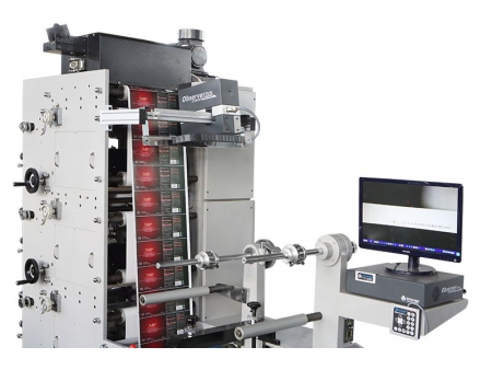 آلة الطباعة فليكسو (Flexo) بثلاث محطات للقطع القالبي الدوار، ZBS-320G