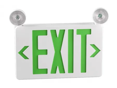 JLECB2GW/JLECB2RW   لوحة خروج مضيئة LED مع لمبتي طوارئ مدمجة (وحدة مركّبة مدمجة بتصميم أنيق مثالية للمنشآت التجارية والمباني السكنية والخدمية وغيرها)