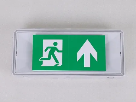 كشافات طوارئ جدارية أو سقفية ولافتات مخارج طوارئ (Bulkhead مقاومة للعوامل الجوية ومناسبة للممرات والأنفاق والأزقة ومخارج المترو وإلخ)