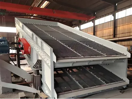 غربال اهتزازي مرن نوع Flip-Flow Vibrating Flip-Flow Screen غربال اهتزازي مرن نوع Flip-Flow Vibrating Flip-Flow Screen