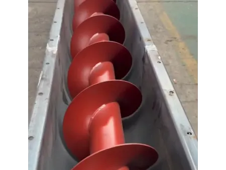 الناقل الحلزوني/ الناقل اللولبي (نقل مغلق وآمن للمواد السائبة) Screw Conveyor الناقل الحلزوني/ الناقل اللولبي (نقل مغلق وآمن للمواد السائبة) Screw Conveyor