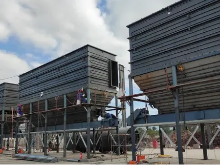 وحدة تجميع الغبار بالأكياس Baghouse Dust Collector