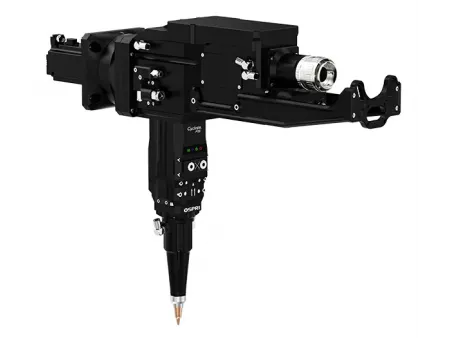 رأس قطع فايبر ليزر بقدرة 15 كيلوواط للحواف المائلة (زاوية قائمة بنظام بندول رقاص، تركيز تلقائي) 15kW Fiber Laser Bevel Cutting Head (Single Pendulum Right Angle, Auto Focus) رأس قطع فايبر ليزر بقدرة 15 كيلوواط للحواف المائلة (زاوية قائمة بنظام بندول رقاص، تركيز تلقائي) 15kW Fiber Laser Bevel Cutting Head (Single Pendulum Right Angle, Auto Focus)