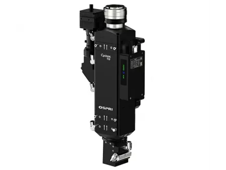 رأس لحام ليزر بقدرة 15 كيلوواط مزود بوحدة قياس ومراقبة دقيقة لدرجة الحرارة 15kW Laser Welding Head with Temperature Monitoring