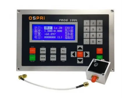 جهاز التحكم في الارتفاع بالتقنية السعوية (لمراقبة وضبط المسافة بين فوهة الليزر وسطح قطعة العمل) Capacitive Height Controller