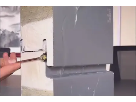 ألواح جدران ساندوتش بانل ببراغي ربط مخفية Wall Sandwich Panels (with Concealed Screw Joint)