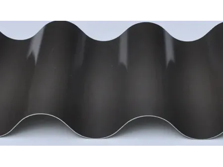 ألواح جدران معدنية ببروفايل مموج Corrugated Profile Metal Wall Panel