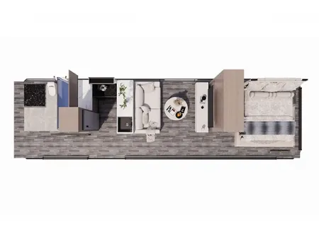 بيوت جاهزة ذات تصميم عصري Prefabricated Space Capsule Houses