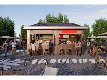 كرفانات تجارية Prefabricated Retail Buildings