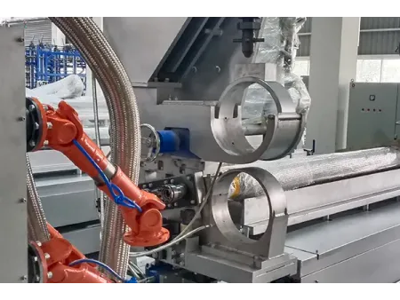 نظام تشكيل زجاج الألواح الشمسية (الزجاج الشمسي) Solar Glass Rolling Machine