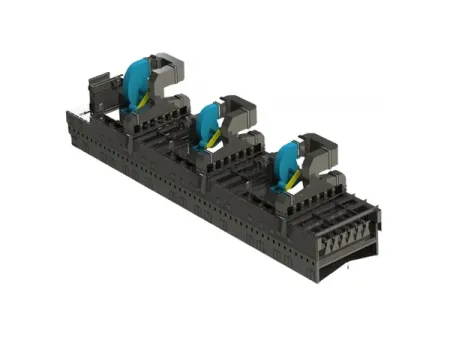 نفق تلدين الزجاج (لتبريد شريط الزجاج بشكل متدرج ومتحكم فيه في خط إنتاج الزجاج المسطح) Glass Annealing Lehr