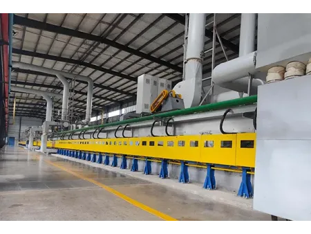 نفق تلدين الزجاج (لتبريد شريط الزجاج بشكل متدرج ومتحكم فيه في خط إنتاج الزجاج المسطح) Glass Annealing Lehr