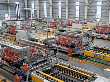 نظام نقل الألواح الزجاجية المسطحة (نظام نقل أوتوماتيكي للألواح الزجاجية المسطحة) Flat Glass Transferring Conveyor