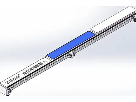 جهاز نصف آلي لتنظيف الألواح الشمسية (إزالة الغبار والأوساخ وبراز الطيور والملوثات المتنوعة) Semi-Automatic Solar Panel Cleaning Robot
