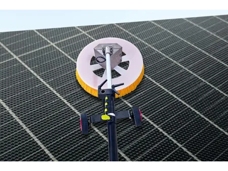 فرشاة كهربائية لتنظيف الألواح الشمسية/ فرشاة تنظيف كهربائية لألواح الطاقة الشمسية Electric Solar Panel Cleaning Brush