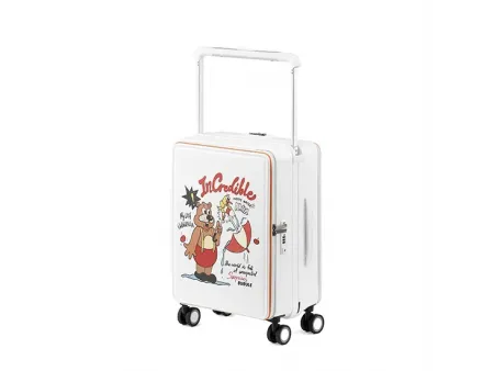 حقيبة سفر قابلة للفتح من الجانبين بمقبض كبير بحجم 20 بوصة 20