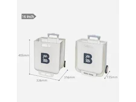 عربة صندوقية قابلة للطي بعجلتين 2-Wheel Foldable Box Trolley