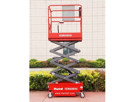 رافعة مقصية كهربائية صغيرة (رافعة سيزر لفت)، سلسلة XEM-MINI Mini Electric Scissor Lift