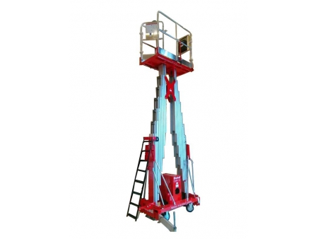 منصّة عمل علوية متنقلة مزدوجة السارية (منصة رافعة)، طراز CMP Double Mast Aerial Work Platform
