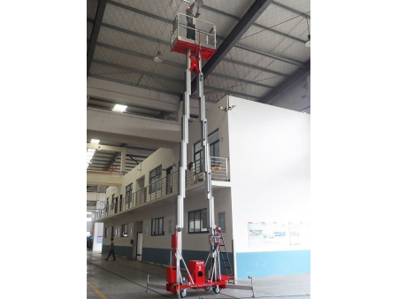 منصّة عمل علوية متنقلة مزدوجة السارية (منصة رافعة)، طراز CMP Double Mast Aerial Work Platform
