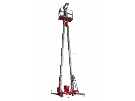 منصّة عمل علوية متنقلة مزدوجة السارية (منصة رافعة)، طراز CMP Double Mast Aerial Work Platform
