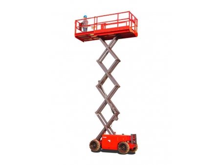 رافعة مقصية سيزر لفت متحركة ذاتية الدفع، سلسلة XD Self-Propelled Rough Terrain Scissor Lift